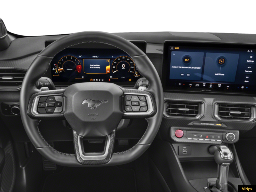 new 2025 Ford Mustang car, priced at $57,365