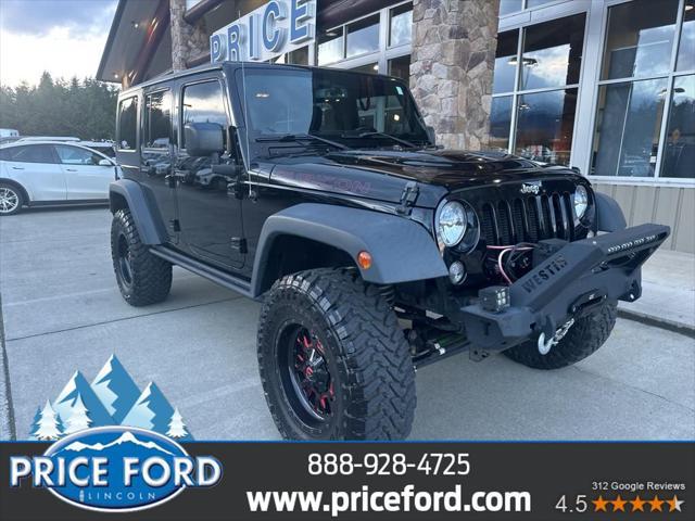 used 2015 Jeep Wrangler Unlimited car, priced at $26,998