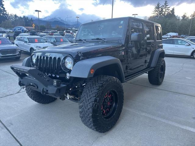 used 2015 Jeep Wrangler Unlimited car, priced at $26,998