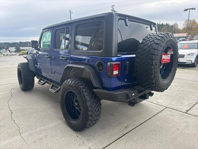 used 2020 Jeep Wrangler Unlimited car, priced at $30,998