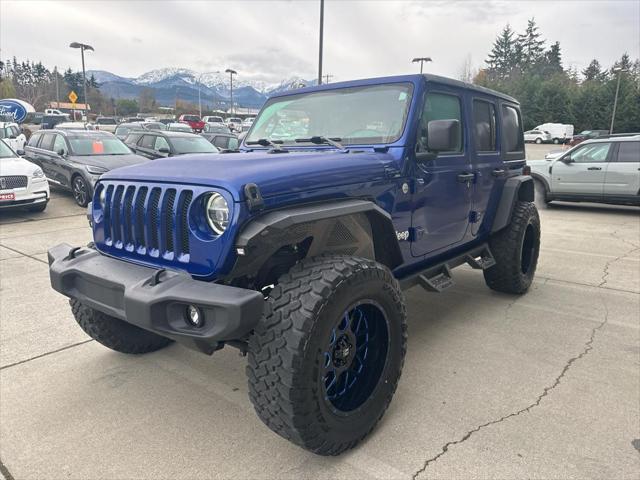 used 2020 Jeep Wrangler Unlimited car, priced at $30,998