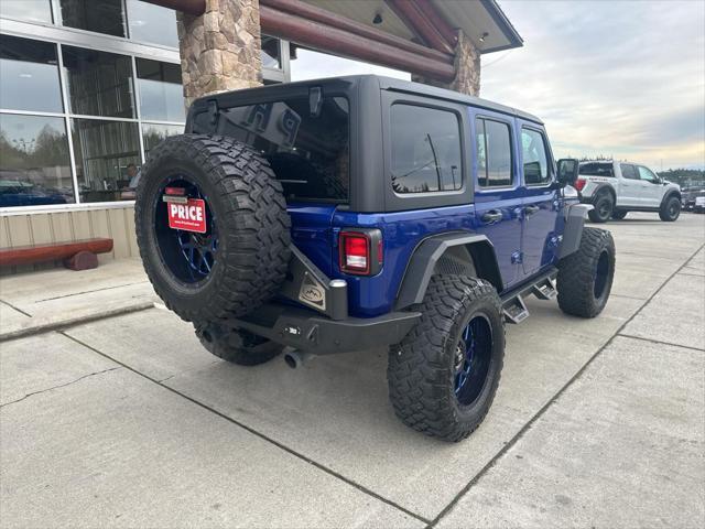 used 2020 Jeep Wrangler Unlimited car, priced at $30,998