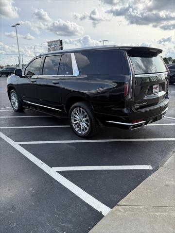 used 2023 Cadillac Escalade ESV car, priced at $76,999