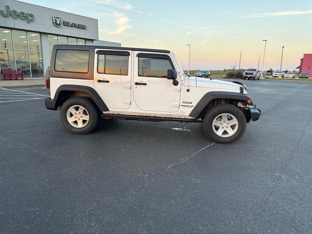 used 2014 Jeep Wrangler Unlimited car, priced at $18,495