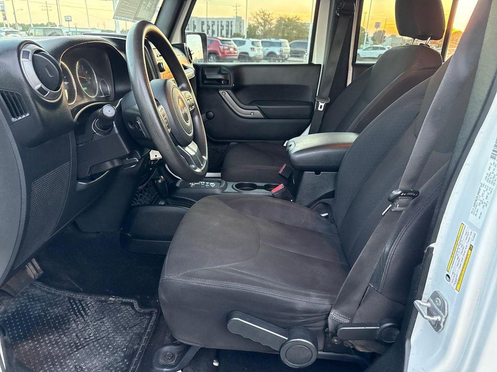 used 2014 Jeep Wrangler Unlimited car, priced at $18,495