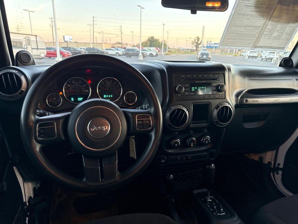 used 2014 Jeep Wrangler Unlimited car, priced at $18,495