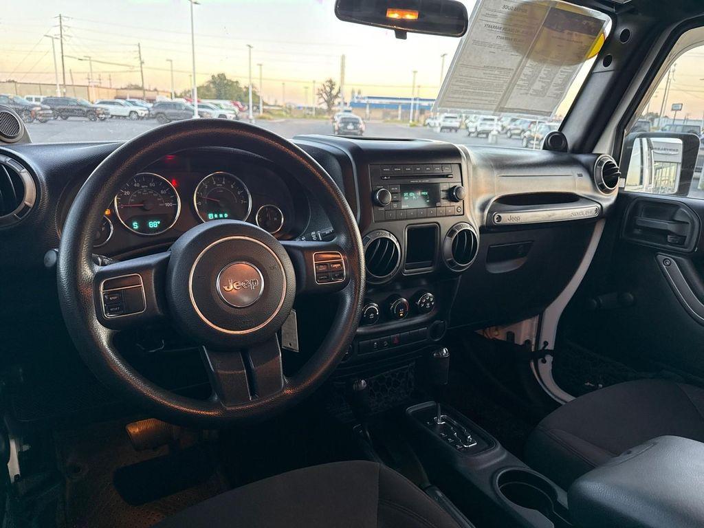 used 2014 Jeep Wrangler Unlimited car, priced at $18,495
