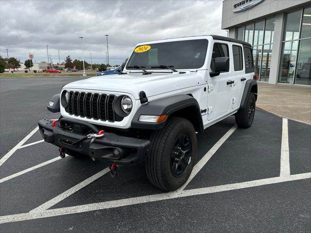 used 2024 Jeep Wrangler car, priced at $40,574