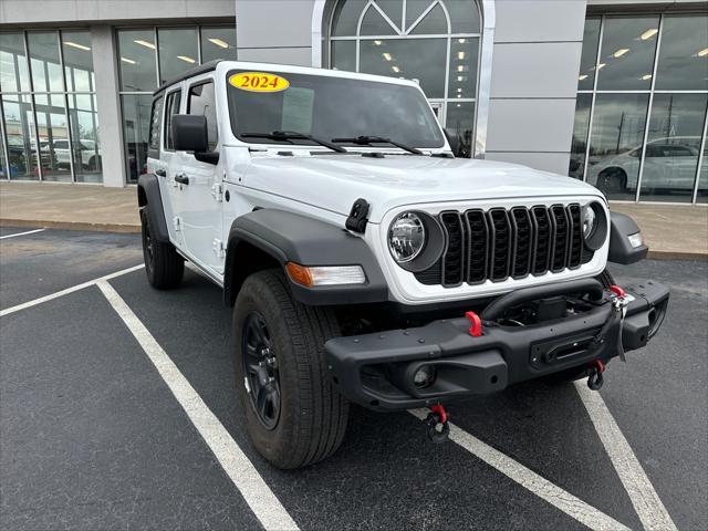 used 2024 Jeep Wrangler car, priced at $40,574