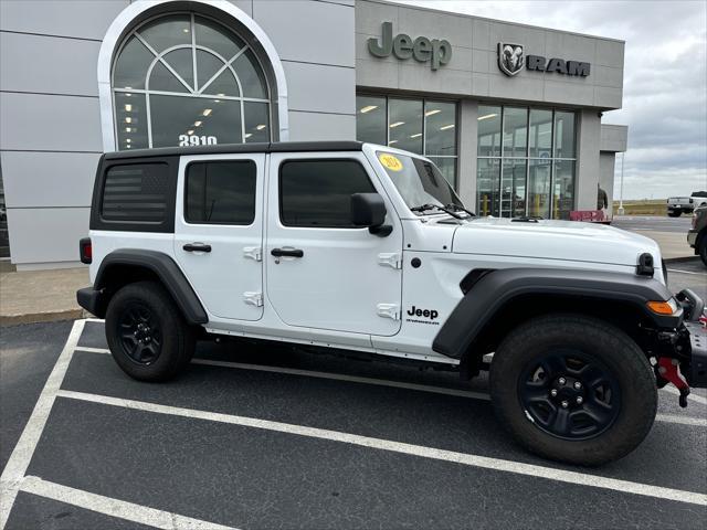 used 2024 Jeep Wrangler car, priced at $40,574