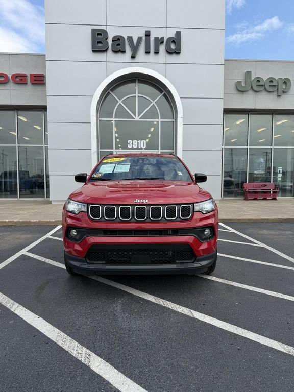used 2024 Jeep Compass car, priced at $25,550