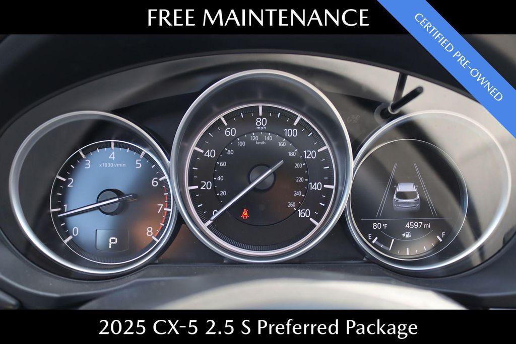 used 2025 Mazda CX-5 car, priced at $28,500