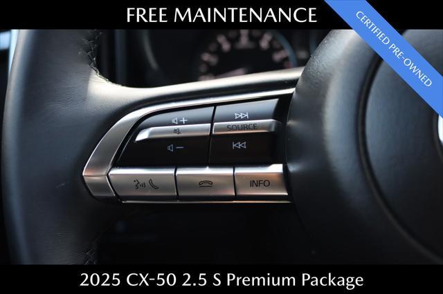 used 2025 Mazda CX-50 car, priced at $32,018