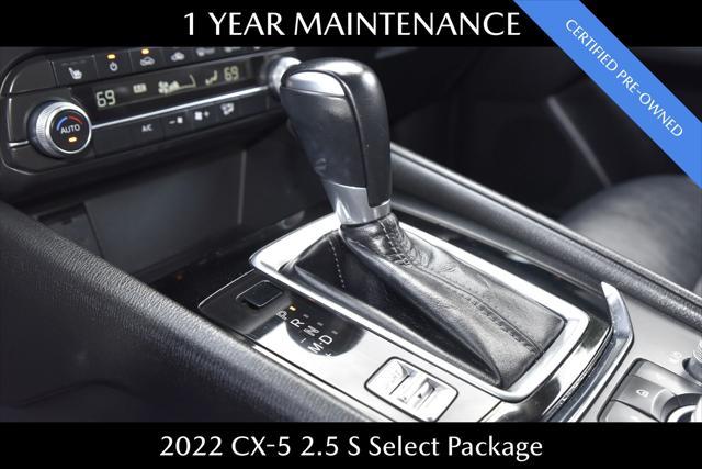 used 2022 Mazda CX-5 car, priced at $23,777