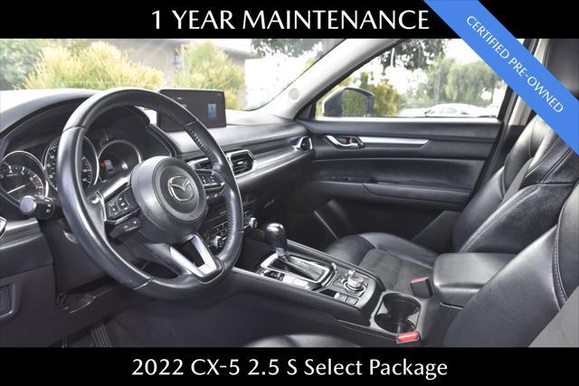 used 2022 Mazda CX-5 car, priced at $23,777