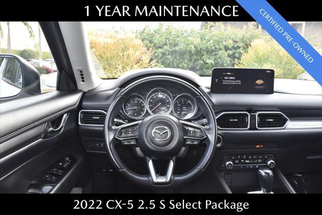 used 2022 Mazda CX-5 car, priced at $23,777