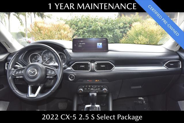 used 2022 Mazda CX-5 car, priced at $23,777