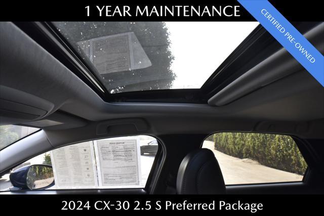 used 2024 Mazda CX-30 car, priced at $25,000