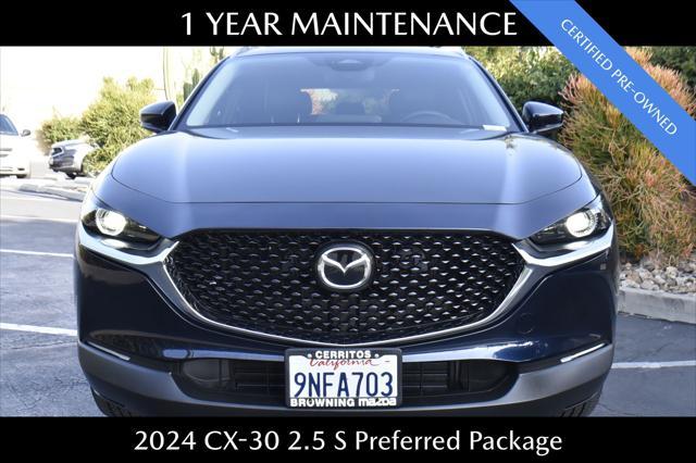 used 2024 Mazda CX-30 car, priced at $25,000