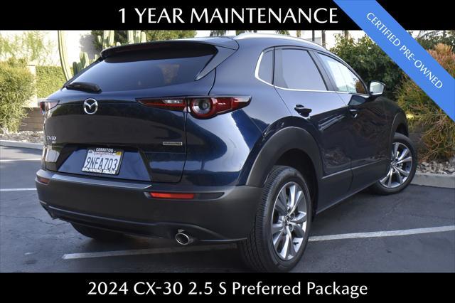 used 2024 Mazda CX-30 car, priced at $25,000