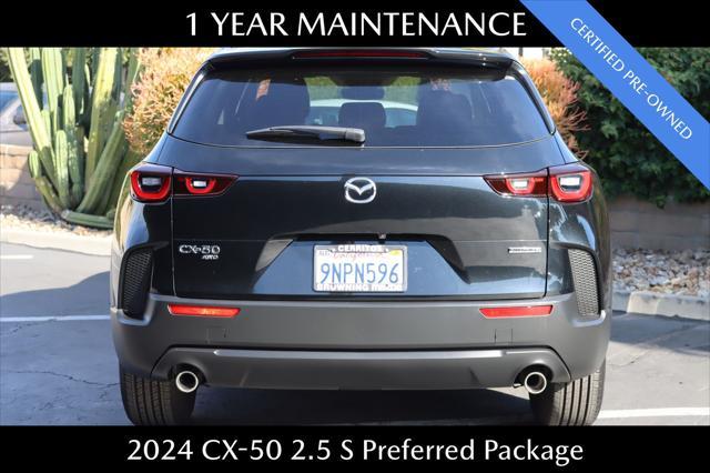 used 2024 Mazda CX-50 car, priced at $27,880