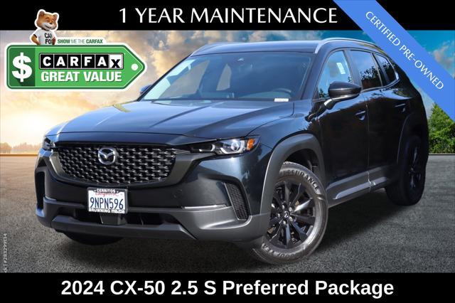 used 2024 Mazda CX-50 car, priced at $27,880