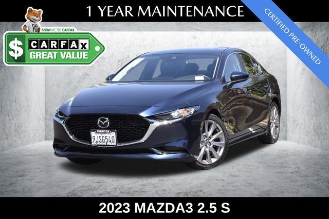 used 2023 Mazda Mazda3 car, priced at $25,796