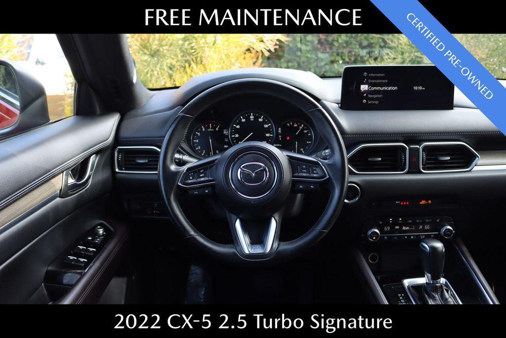 used 2022 Mazda CX-5 car, priced at $27,236