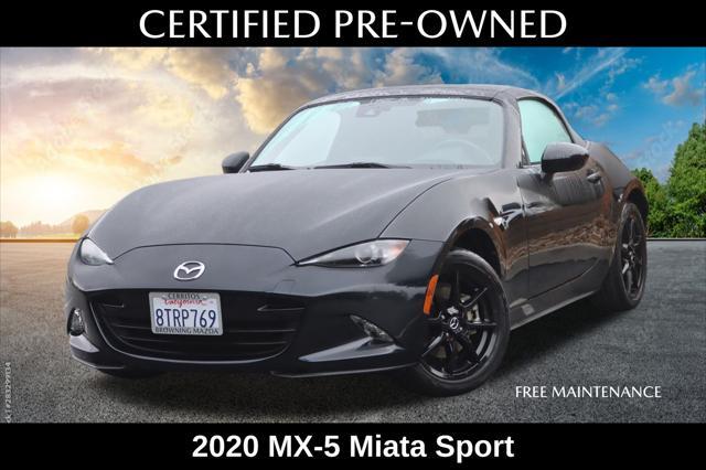 used 2020 Mazda MX-5 Miata car, priced at $24,636