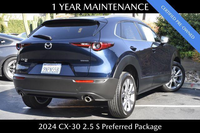 used 2024 Mazda CX-30 car, priced at $24,999