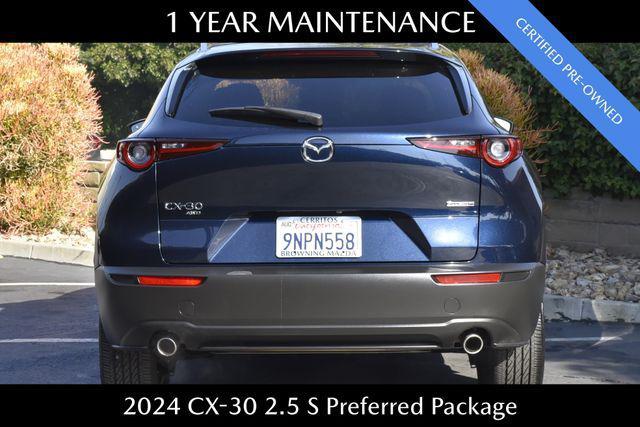 used 2024 Mazda CX-30 car, priced at $24,999