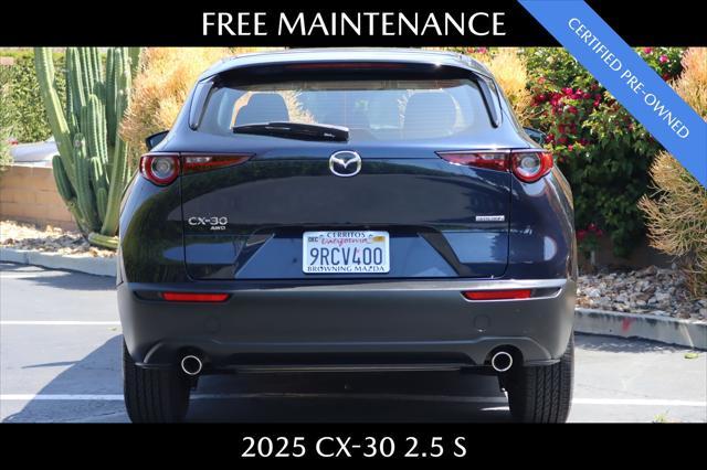 used 2025 Mazda CX-30 car, priced at $24,320