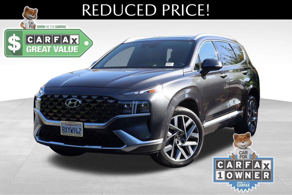 used 2022 Hyundai Santa Fe car, priced at $27,990