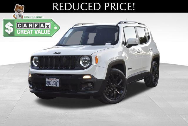 used 2018 Jeep Renegade car, priced at $14,300