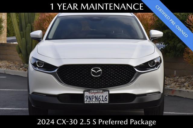 used 2024 Mazda CX-30 car, priced at $25,409