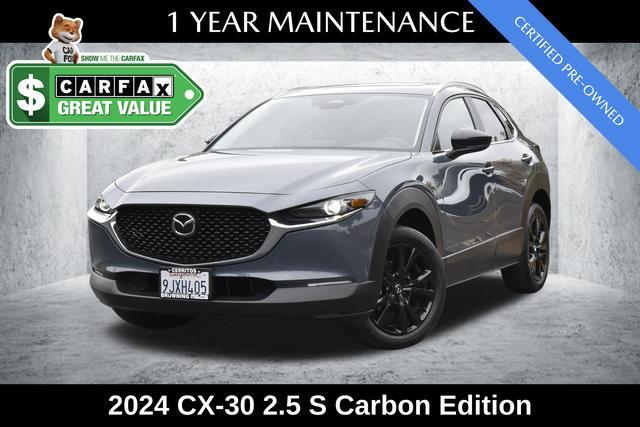 used 2024 Mazda CX-30 car, priced at $28,231
