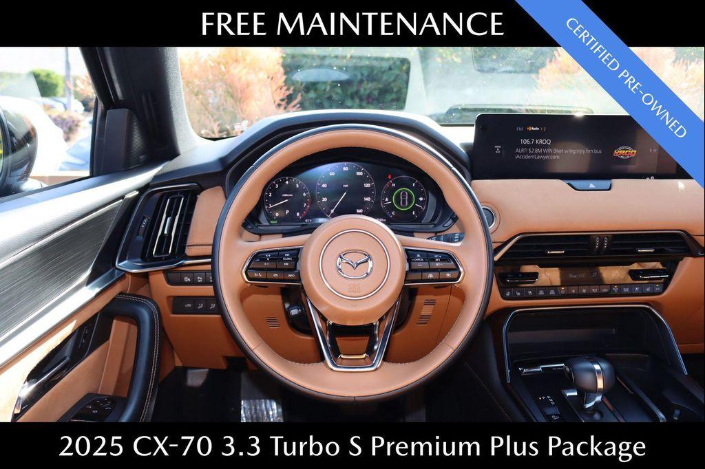 used 2025 Mazda CX-70 car, priced at $43,700