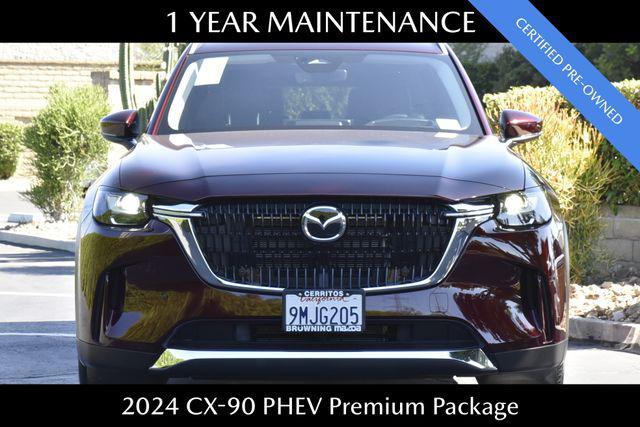 used 2024 Mazda CX-90 PHEV car, priced at $45,300