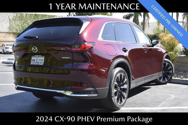 used 2024 Mazda CX-90 PHEV car, priced at $45,300