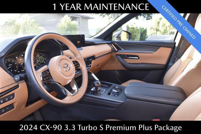 used 2024 Mazda CX-90 car, priced at $47,300