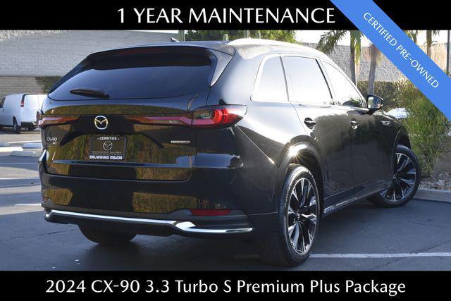 used 2024 Mazda CX-90 car, priced at $47,300