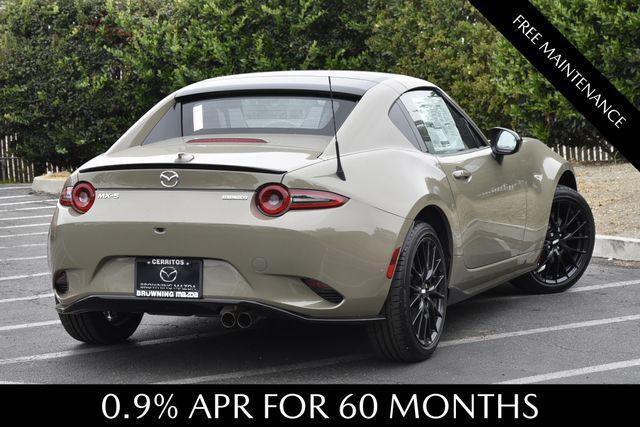 new 2024 Mazda MX-5 Miata RF car, priced at $42,570