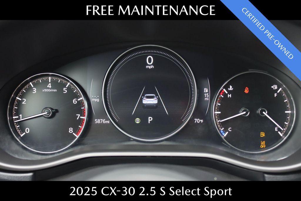 used 2025 Mazda CX-30 car, priced at $24,800