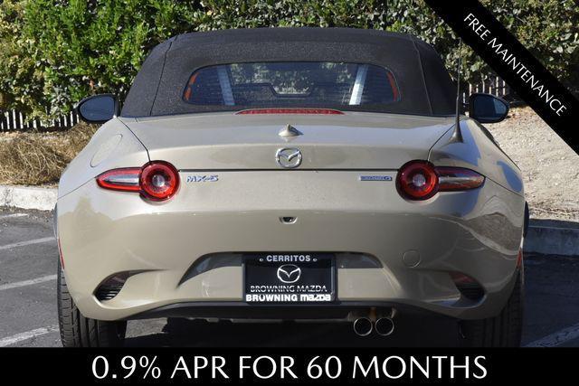 new 2024 Mazda MX-5 Miata car, priced at $36,145