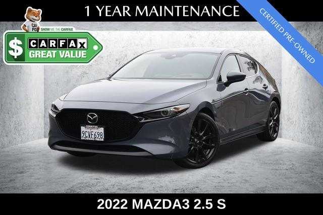 used 2022 Mazda Mazda3 car, priced at $23,575