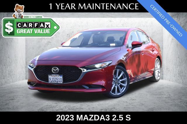 used 2023 Mazda Mazda3 car, priced at $25,180