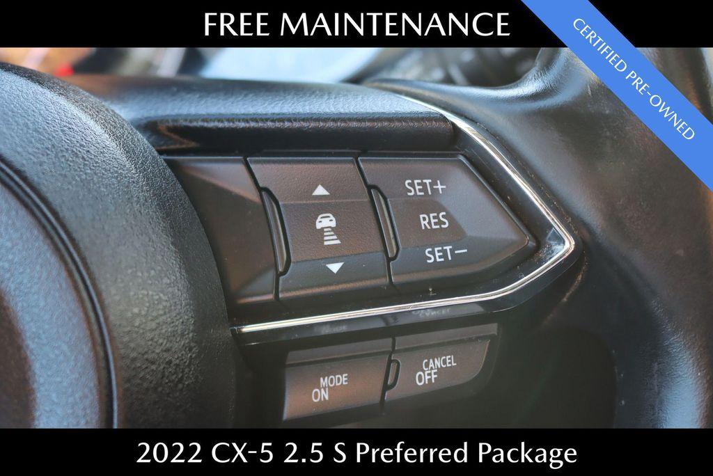 used 2022 Mazda CX-5 car, priced at $24,325
