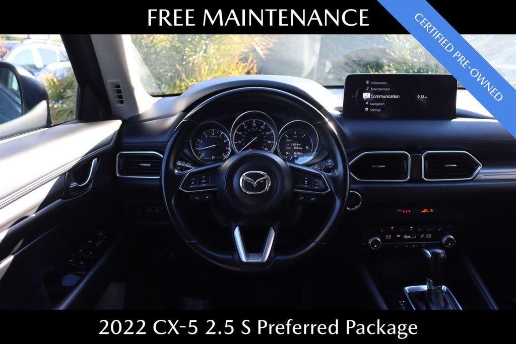 used 2022 Mazda CX-5 car, priced at $24,325