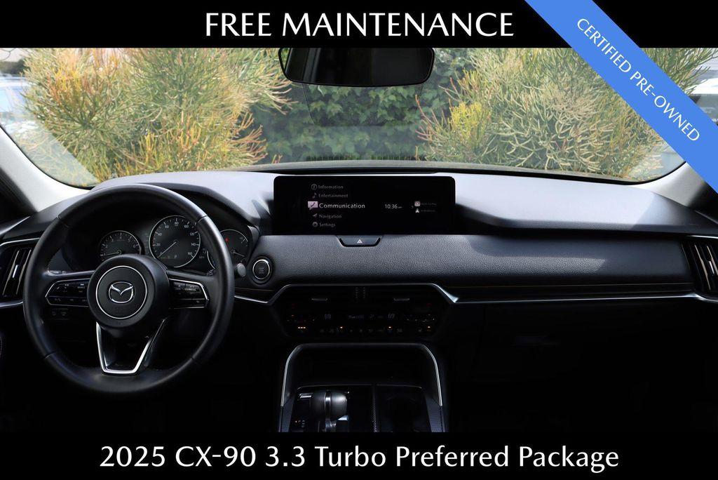 used 2025 Mazda CX-90 car, priced at $37,600