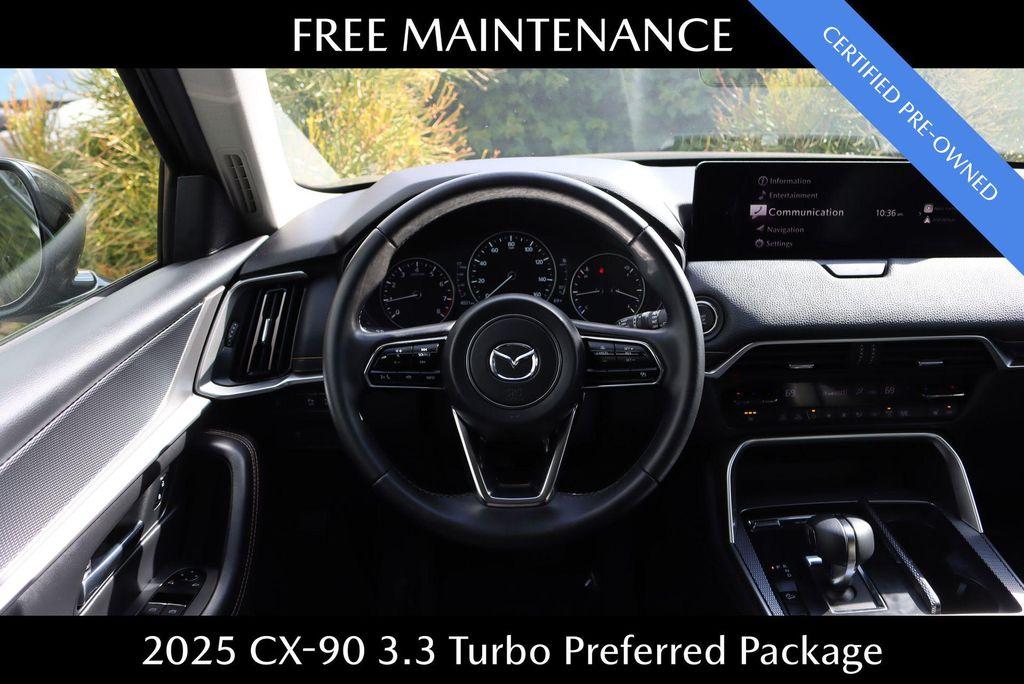 used 2025 Mazda CX-90 car, priced at $37,600